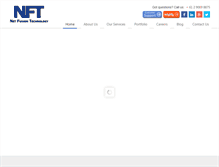 Tablet Screenshot of netfusiontechnology.com